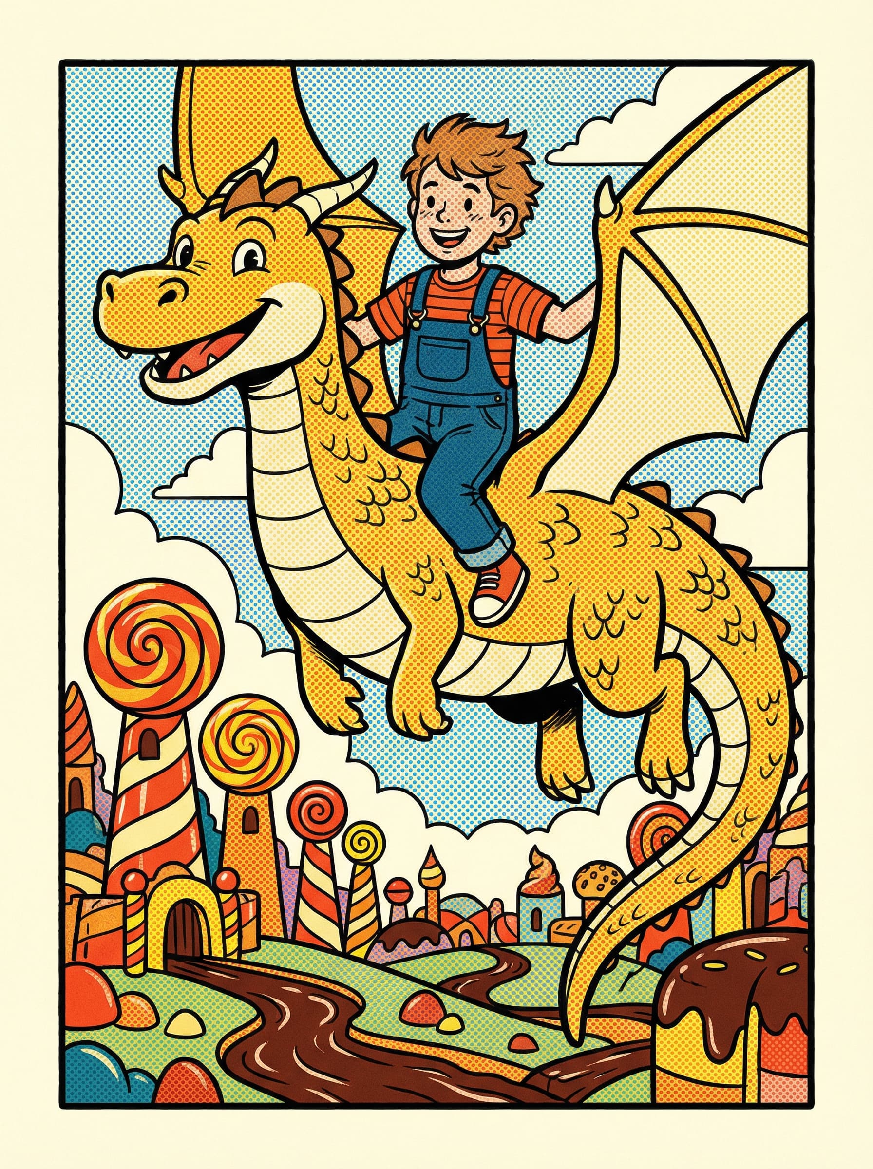 Another illustrated interior page from a printed storybook